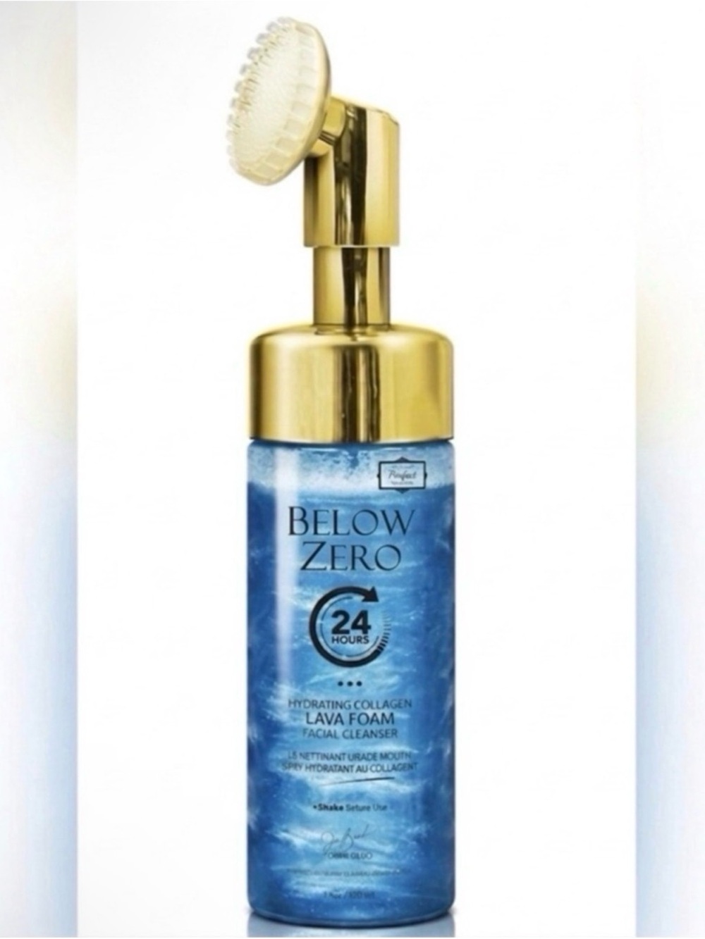 Below Zero Glacier Ice Oil Control Lava Foam Cleanser W/Brush Head ~ Retail $180